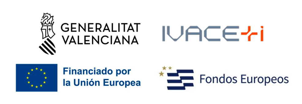 Generalitat Valenciana – IVACE+i – Financiado por la Unión Europea – Fondos Europeos
